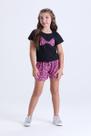 Conjunto Infantil de Verão Menina Laço Oncinha