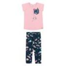 Conjunto Infantil Elian Estampado Feminino - Mescla