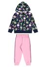 Conjunto Infantil em Moletom Floral Bee Loop