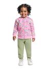 Conjunto Infantil em Moletom Floral Bee Loop