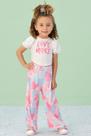 Conjunto Infantil Estampado Calça Manga Curta Mon Sucré Conjunto Infantil Estampado Calça Manga Curta Mon Sucré