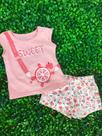 Conjunto Infantil Estampado Tartaruga