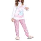 Conjunto Infantil Feminino Alakazoo Unicórnio Branco e Rosa Conjunto Infantil Feminino Alakazoo Unicórnio Branco e Rosa