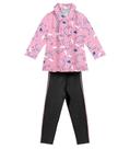 Conjunto Infantil Feminino Arco-íris Rovitex Kids Rosa