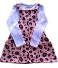 Conjunto Infantil Feminino Blusa ML + Salopete Fakini TAM 4