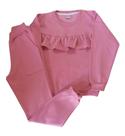 Conjunto Infantil Feminino Blusão ML + Calça TileeSul