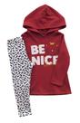 Conjunto Infantil Feminino Casaco ML + Legging Pipa
