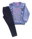 Conjunto Infantil Feminino Casaco ML + Legging TileeSul