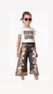 Conjunto Infantil Feminino de Blusa com Calça Pantacourt