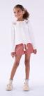 Conjunto Infantil Feminino de Inverno 2024 Kiki Xodó Blusa Manga Longa e Short Flanelado 3500082