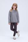 Conjunto Infantil Feminino de Inverno Moletom Bonjour