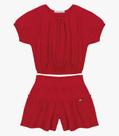 Conjunto Infantil Feminino Em Air Flow Trick Nick Vermelho
