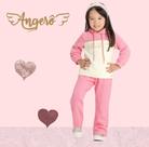 Conjunto Infantil Feminino Matelassê/Moletom Felpado Angerô