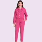 Conjunto Infantil Feminino Moletom Jeans Kely & Kety