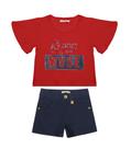 Conjunto Infantil Feminino Muse Trick Nick Branco