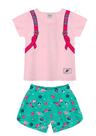Conjunto infantil feminino planet rosa Conjunto infantil feminino planet rosa