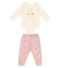 Conjunto Infantil Feminino Sweet Trick Nick Baby Bege