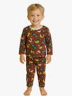 Conjunto Infantil Fleece Estampado Brilha No Escuro Meninos