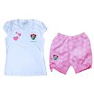 Conjunto Infantil Fluminense Rosa Torcida Baby