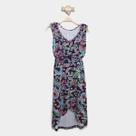 Conjunto Infantil For Girl Blusa Com Babado E Saia Com Transpasse Menina