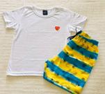 Conjunto infantil gola careca menino - mis premium