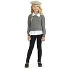Conjunto Infantil Inverno Casaco Moletom E Tricoline E Leging Cotton 2 peças - Angerô