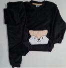 Conjunto infantil inverno masculino e feminino Fleece - modelos variados