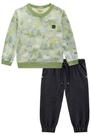 Conjunto Infantil Inverno Masculino Marca Luc.Boo Em Fleece Luxo L3