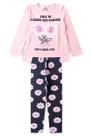 Conjunto Infantil Inverno Menina Flores Conjunto Infantil Inverno Menina Flores