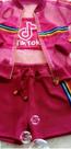 Conjunto infantil jaqueta Bomber tule