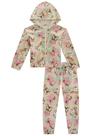 Conjunto Infantil Jaqueta c/Capuz e Calça c/Punho em Moletom Estampado Ursinho Teddy - Kukie Conjunto Infantil Jaqueta c/Capuz e Calça c/Punho em Moletom Estampado Ursinho Teddy - Kukie
