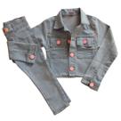 Conjunto Infantil Jaqueta e Calça Brilho Conjunto Infantil Jaqueta e Calça Brilho