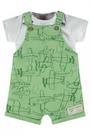 Conjunto Infantil Jardineira + body - Avião