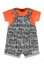 Conjunto Infantil Jardineira + body - Rocks