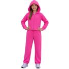 Conjunto Infantil Juvenil de Inverno Menina Conjunto de Moletom Peluciado Quentinho