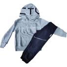 Conjunto infantil / juvenil m/l cata vento blusão com capuz + calça moletom felpado Conjunto infantil / juvenil m/l cata vento blusão com capuz + calça moletom felpado