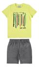 Conjunto Infantil Juvenil Masculino Camisa Short Malwee