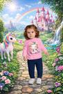 Conjunto Infantil Kyly Calça E Blusa Moletom Menina Cor:Modelo 02Tamanho:08