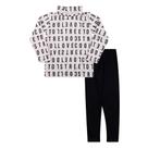 Conjunto Infantil Legging e Blusa em Motetom