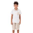 Conjunto Infantil Listrado Bolso Menino