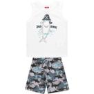Conjunto Infantil Manga Curta Menino Bee Loop Ref. 13951