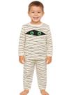Conjunto Infantil Manga Longa Temático Fantasia Múmia Com Camiseta e Calça