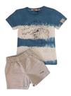 Conjunto Infantil Mascuino Camiseta e Bermuda Like a Dog ioLuig!