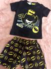 Conjunto infantil Masculino Batman tamanho 1