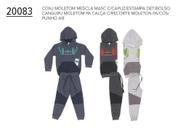 Conjunto Infantil Masculino Blusão e Calça Moletom 4 ao 8