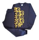 Conjunto Infantil Masculino Blusão ML + Calça TileeSul