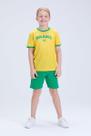 Conjunto Infantil Masculino Brasil Copa Verão
