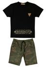 Conjunto Infantil Masculino Camiseta + Bermuda Douvelin R.6014 Conjunto Infantil Masculino Camiseta + Bermuda Douvelin R.6014