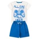 Conjunto Infantil Masculino Camiseta e Bermuda
