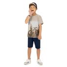 Conjunto Infantil Masculino Camiseta e Bermuda Kyly